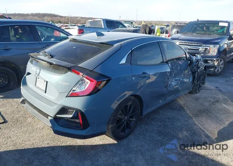 2020 Honda Civic Ex-L из США, поврежденный, VIN SHHFK7H84LU217711